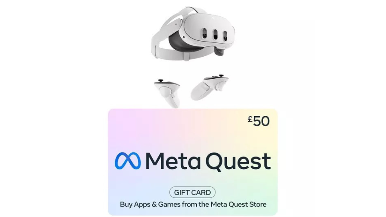 META Quest 3 (512 GB) & £50 Gift Card Bundle