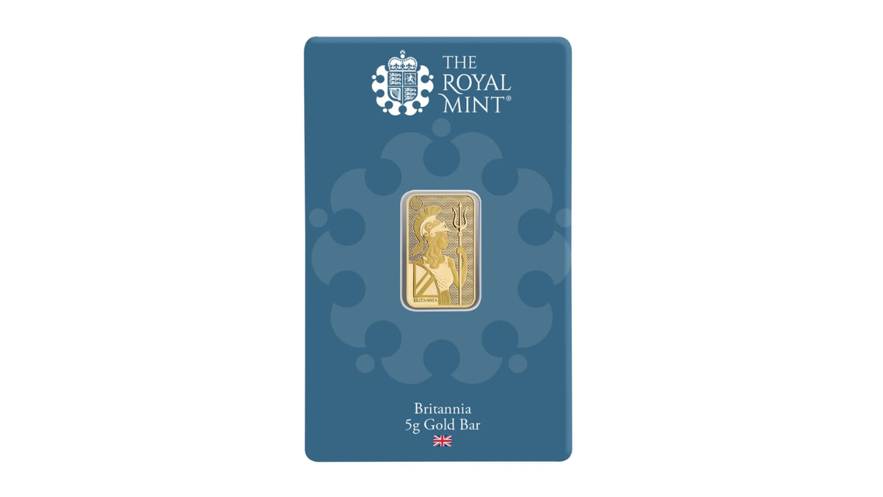 Britannia 5g Gold Bullion Minted Bar